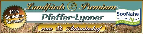 Landfrieds Premium Lyoner mit grünem Pfeffer